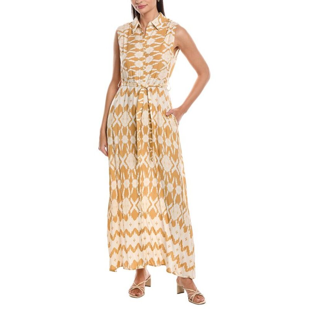 Anna Kay Womens  Miriam Raye Shirtdress, Beige